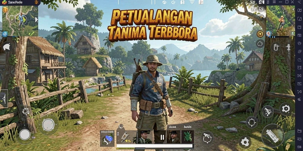 Gameplay 33ZK yang menakjubkan di dunia terbuka.