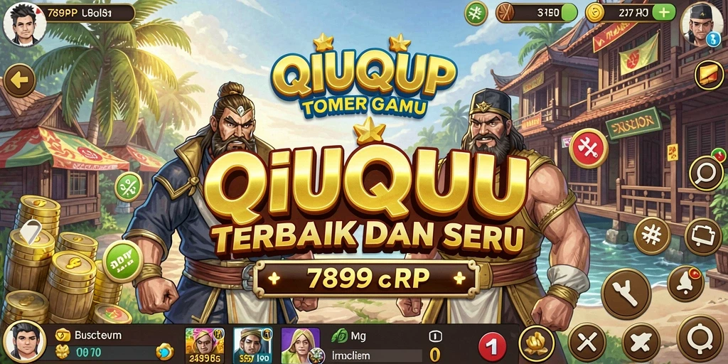 Screenshot gameplay QiuQiu di 789RP yang seru dan menantang.