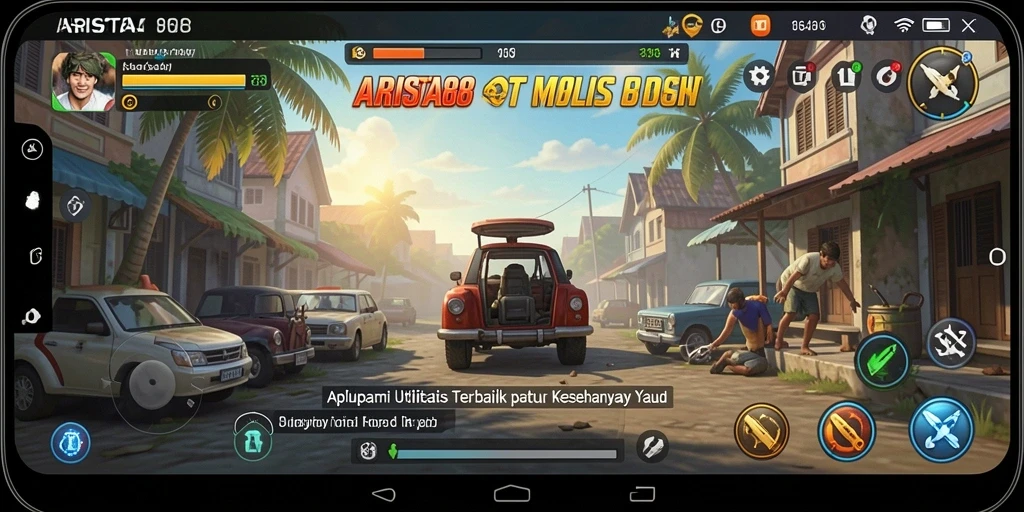 Tampilan utama ARISTA88 dengan fungsi utilitas yang menarik.