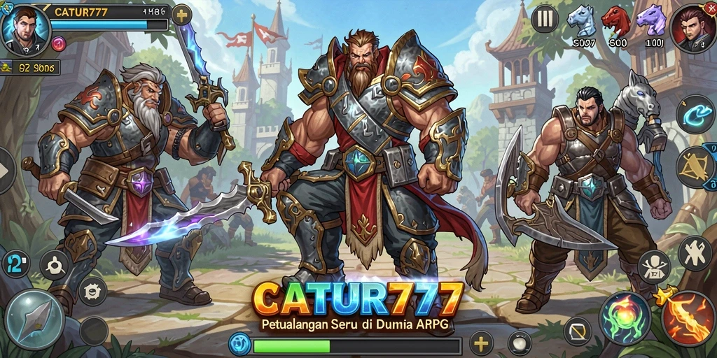 Gameplay menarik dengan aksi seru di CATUR777.