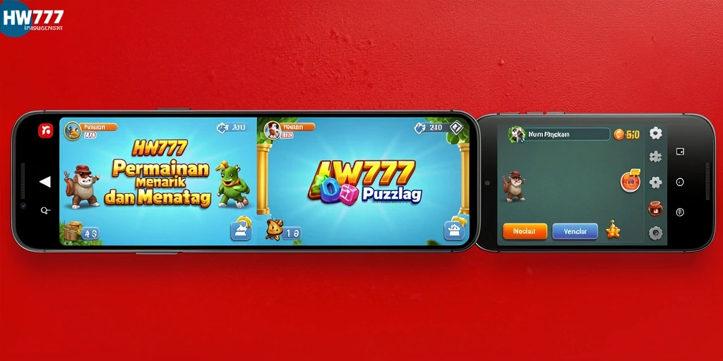 Tangkapan layar dari gameplay menantang HW777 yang seru.