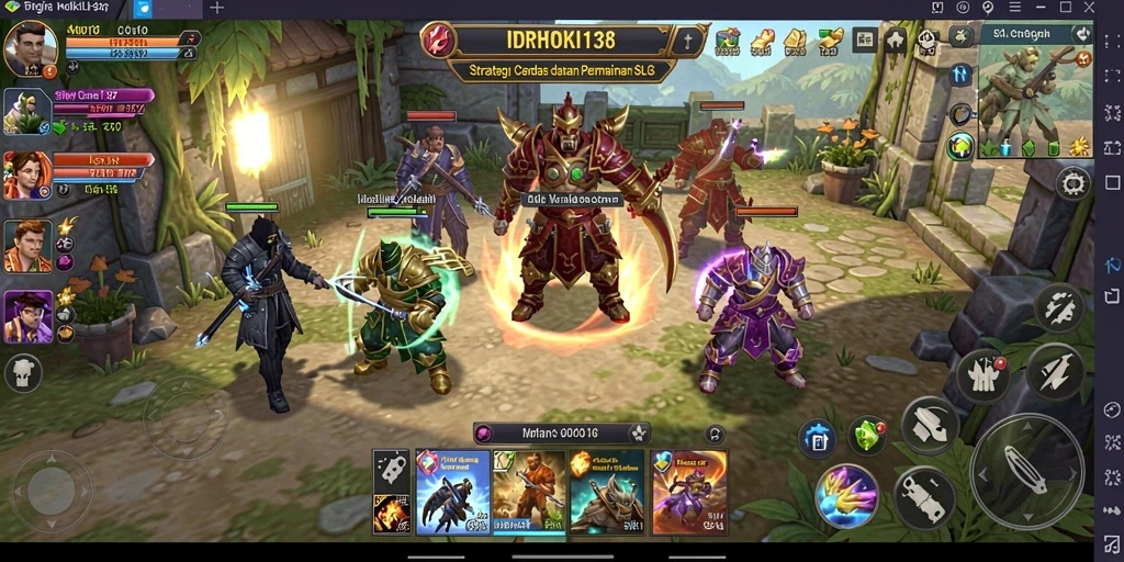 Gameplay seru dalam IDRHOKI138 dengan strategi mendalam.