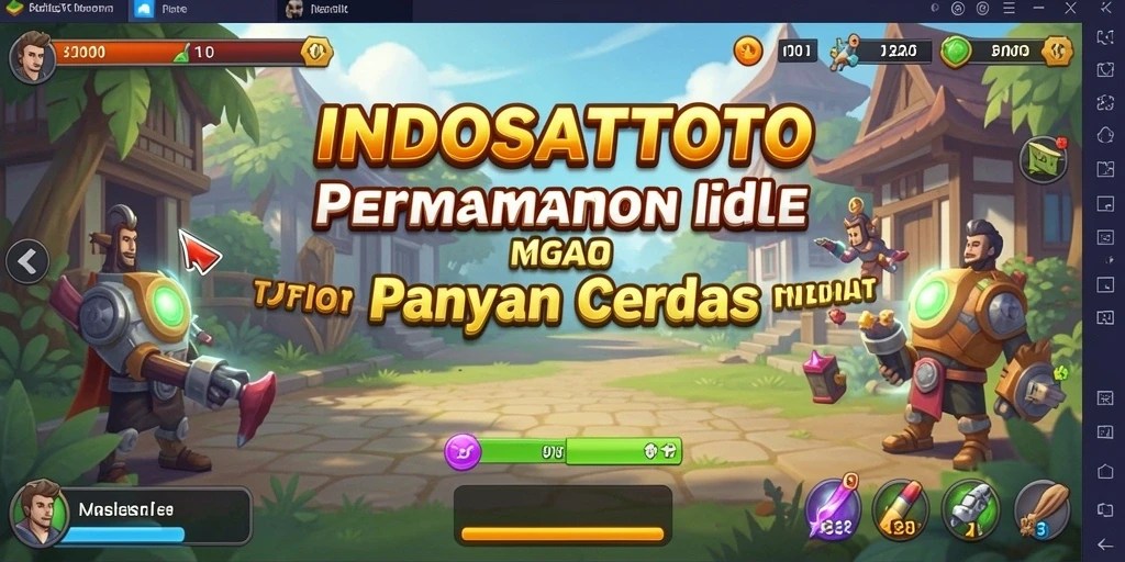 Screenshot gameplay menunjukkan keseruan dalam bermain INDOSATTOTO.