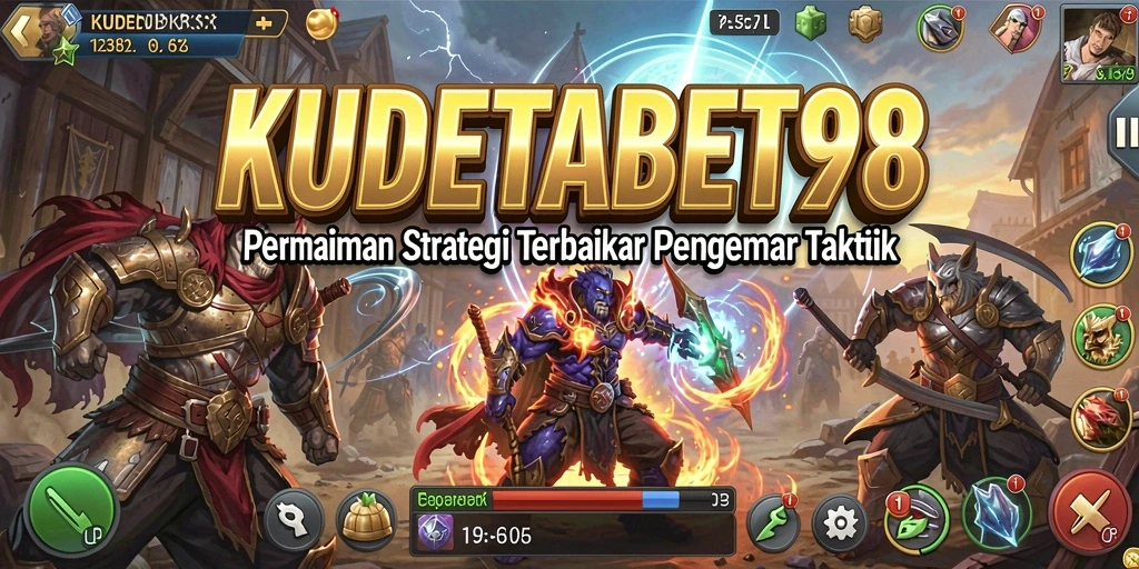 Tampilan gameplay yang menegangkan dan menarik di KUDETABET98.