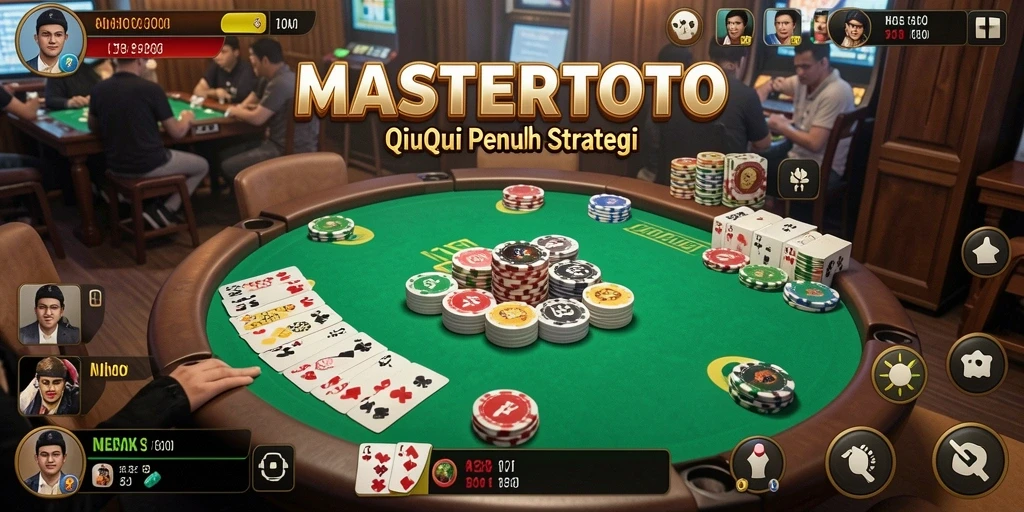 Tampilan gameplay QiuQiu di MASTERTOTO yang seru.