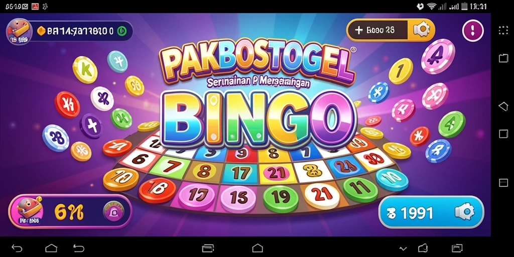Tampilan gameplay Bingo yang mengasyikkan di PAKBOSTOGEL.