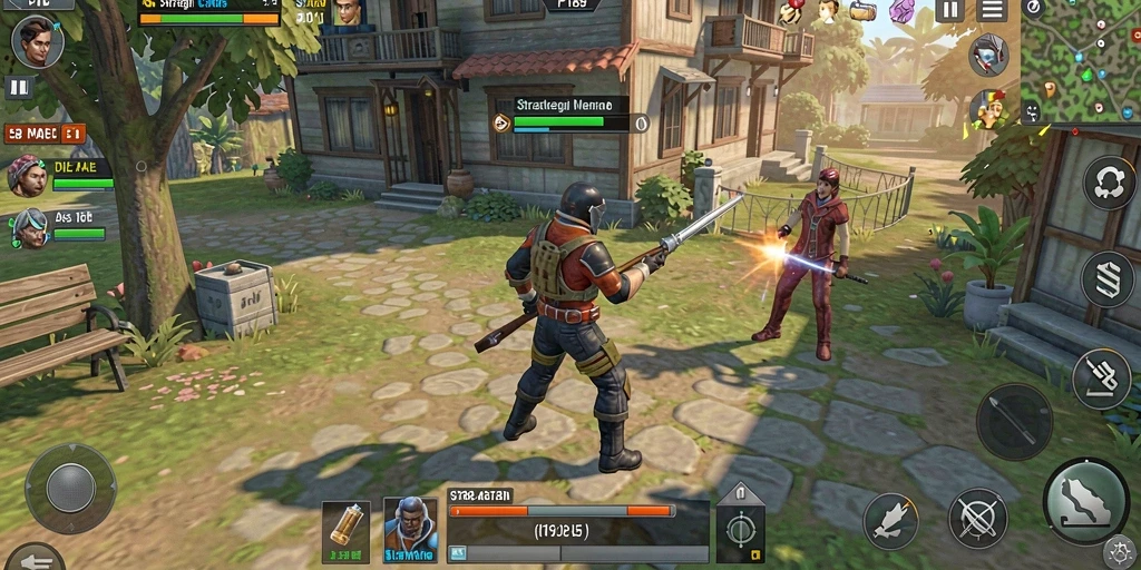 Gameplay PT89 dengan grafis strategi yang mengesankan.