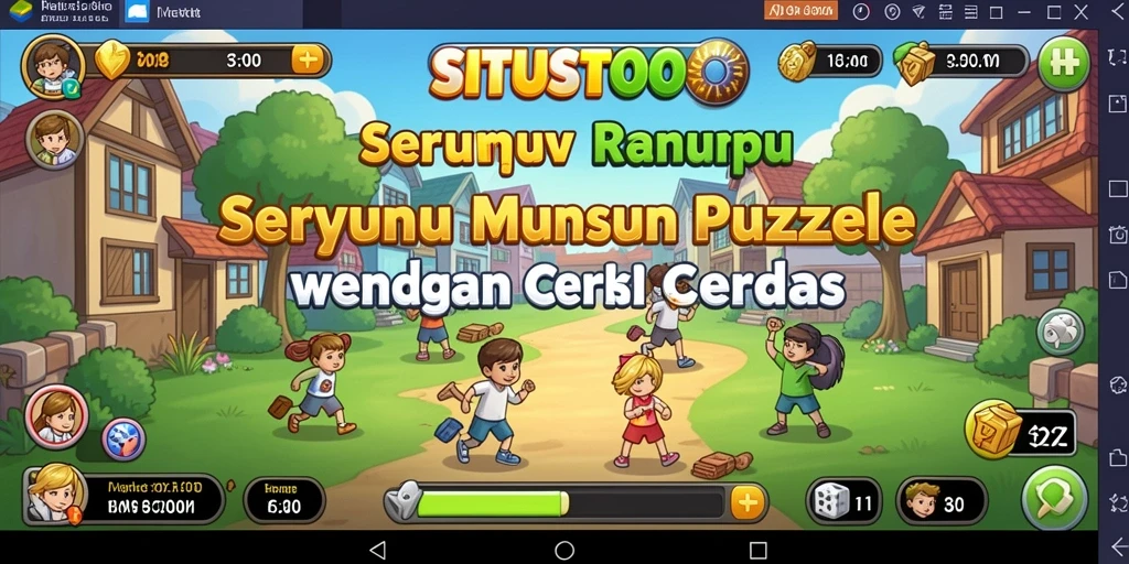 Tampilan gameplay SITUSTOTO yang menarik dan penuh tantangan puzzle.