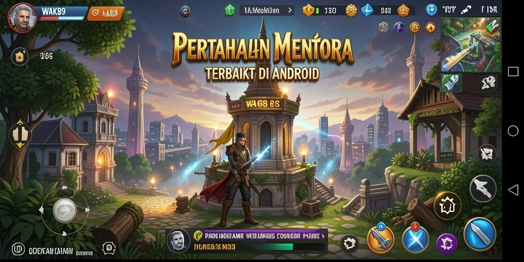 Gameplay intens dalam WAK89 Tower Defense